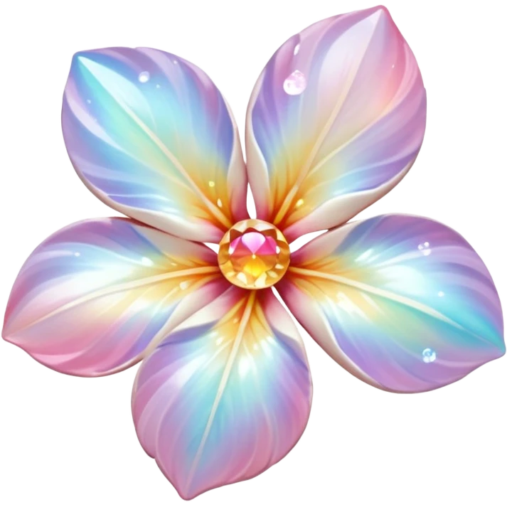 Multicolored divine sparkly marble Sakura shiny ethereal pastel iridescent light pale cute adorable pretty feminine elegant realistic floral exotic Falvie-Fionbri-fursona, full body emoji