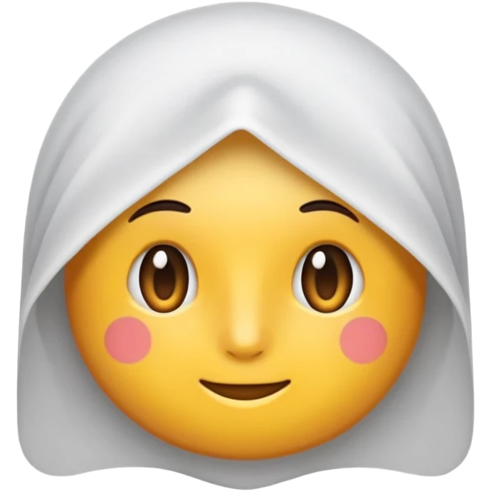 وردة بيضة emoji