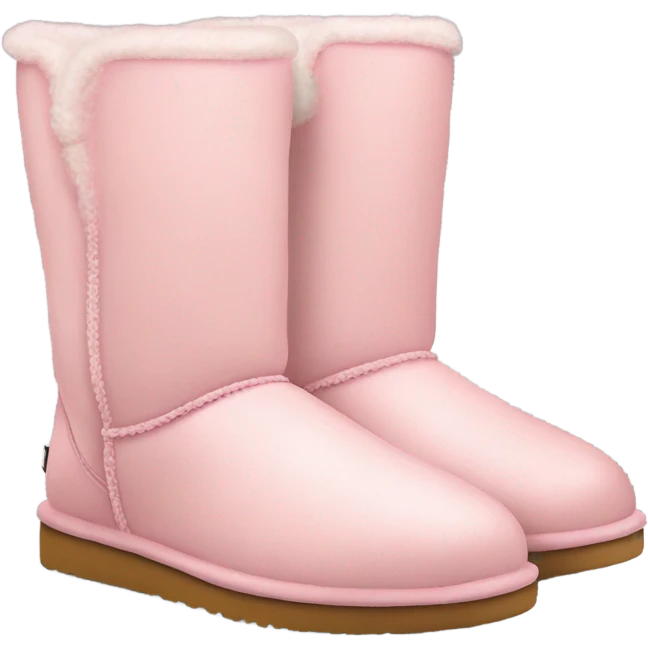 light pink uggs emoji