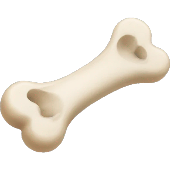 Dog bone emoji