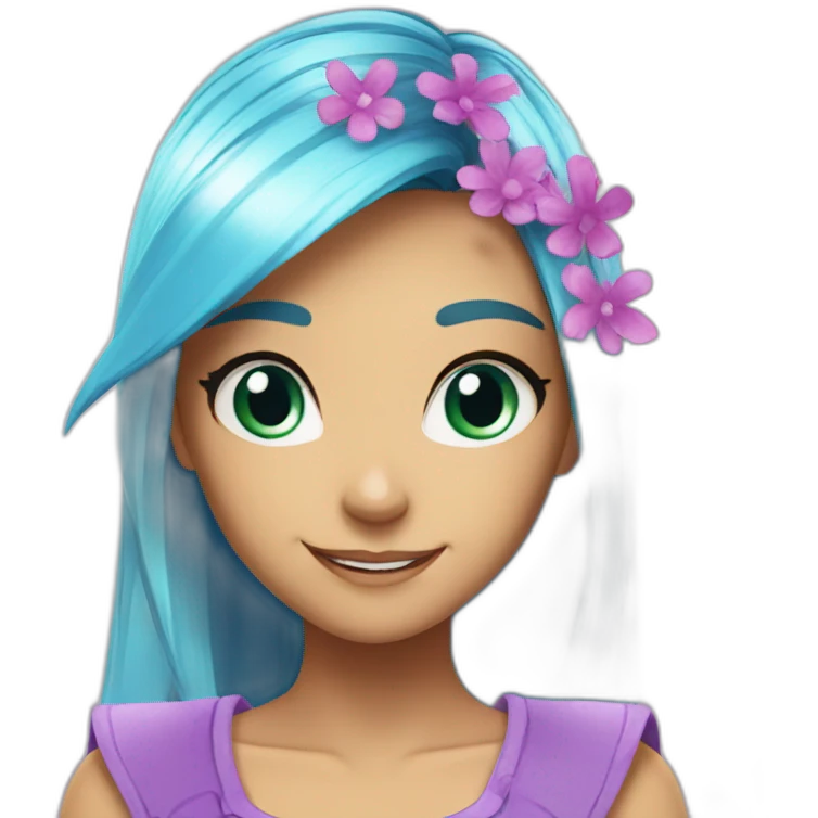 bloom from the winx emoji