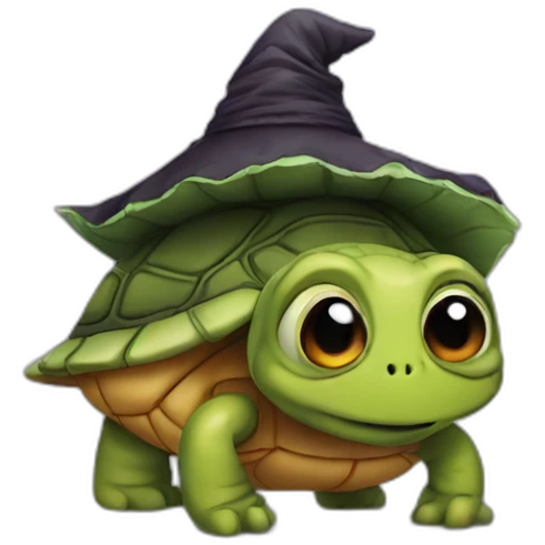 Turtel-hallowen emoji