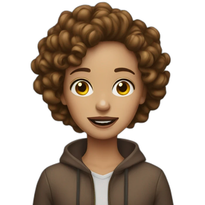 Millie bony brown emoji