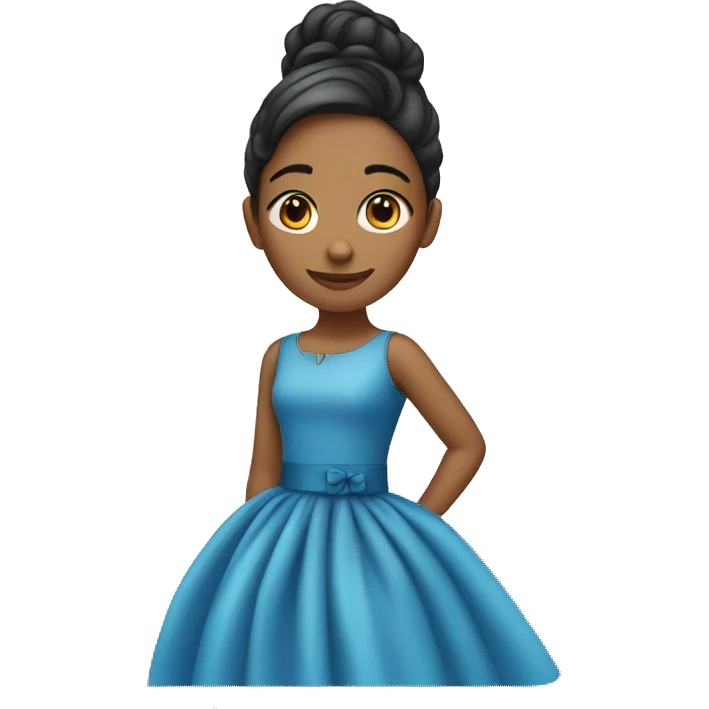 Girl wearing formals dress  emoji