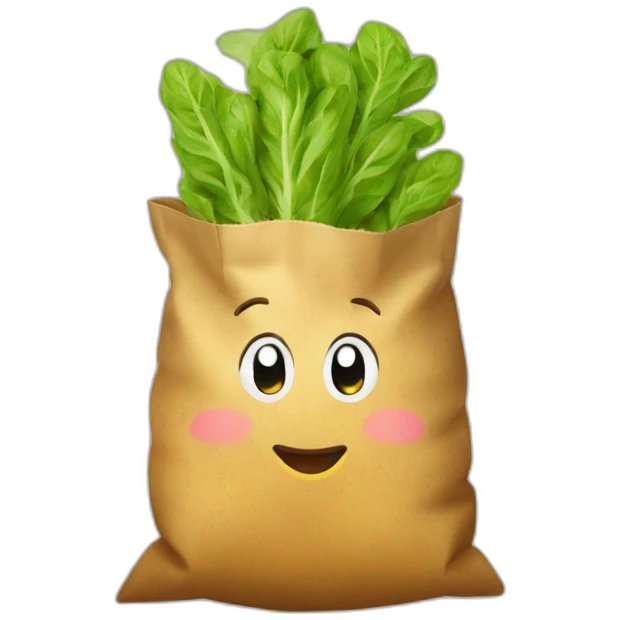 potato bag emoji