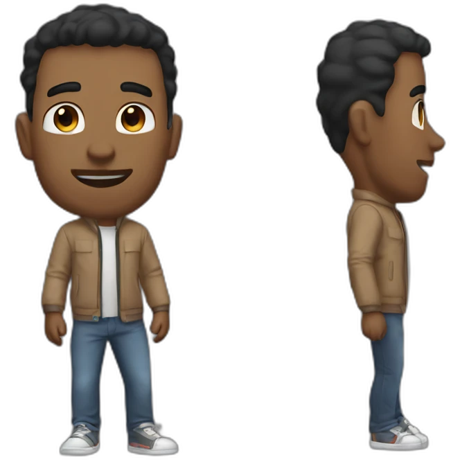 boyfriend from fnf emoji