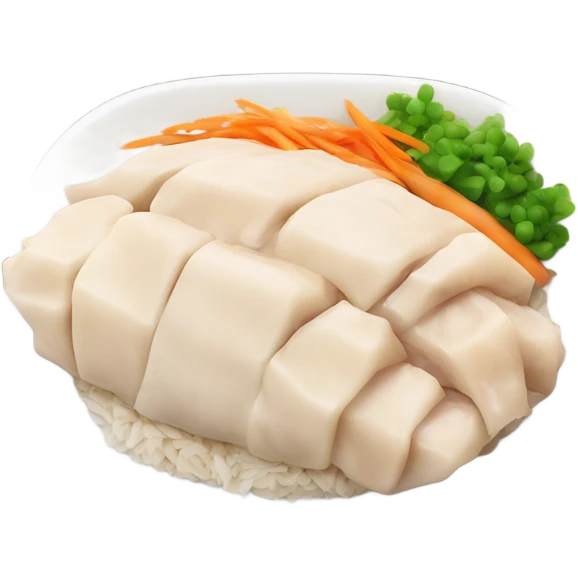 Hainanese chicken rice emoji