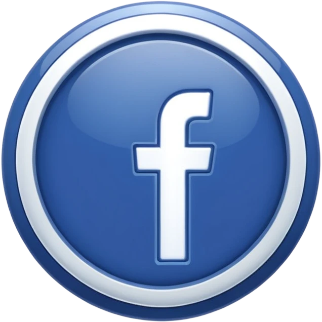 représente le célèbre badge de certification Facebook (blue check" ou "pastille bleue) emoji