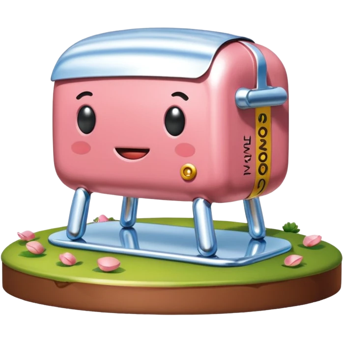  SPAM meat jeff koons style sculpture arty landscape  emoji