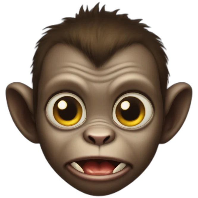 demon monkey baby emoji