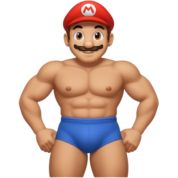 mario with huge massive asscheeks  emoji
