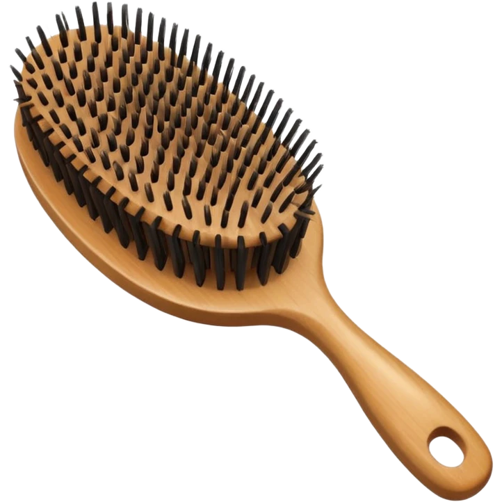 hair brush emoji