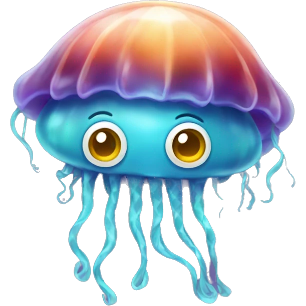 Kooky Jellyfish Art emoji