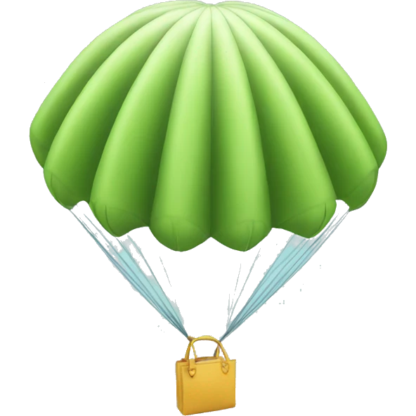 PARACHUTE emoji