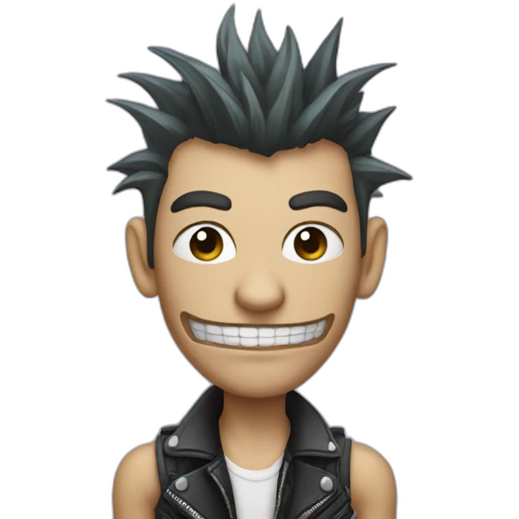 Spider punk emoji