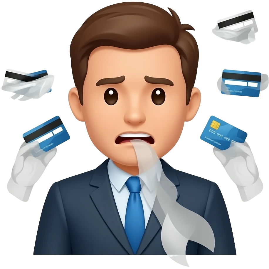 credit card debt emoji