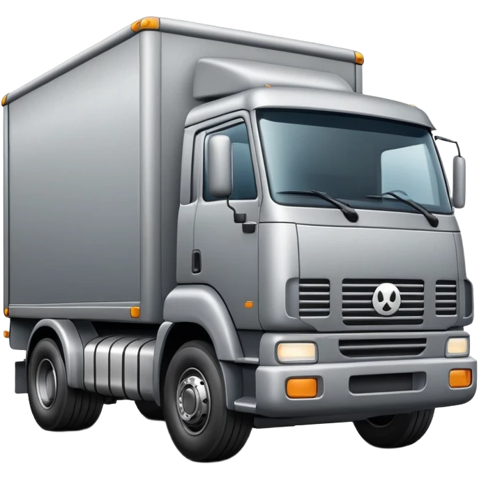 Camion gris emoji