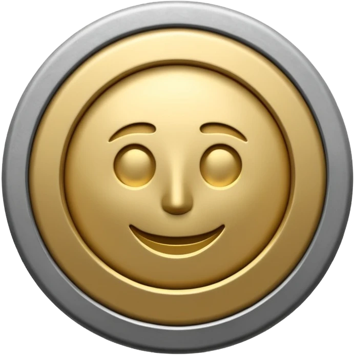 grey round dollar emoji emoji