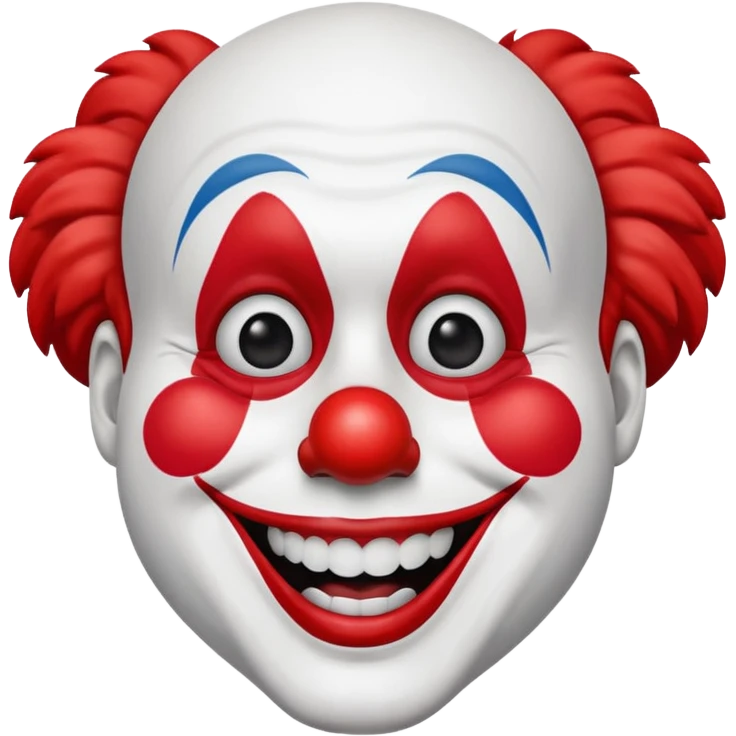 red clown emoji