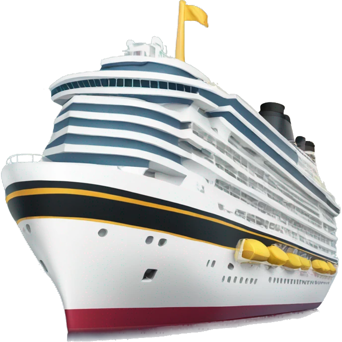 Caribbean cruise ship emoji