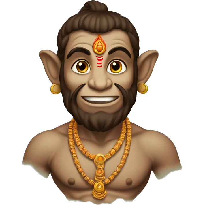 Hanuman ji gadha  emoji