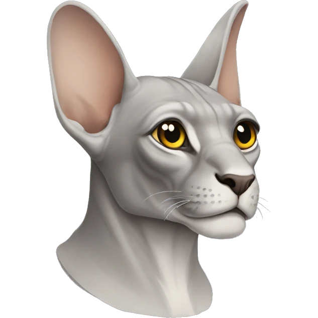 grey sphinx emoji