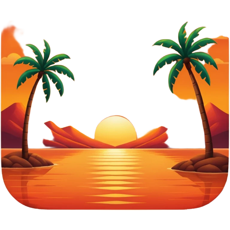 summer sunset emoji
