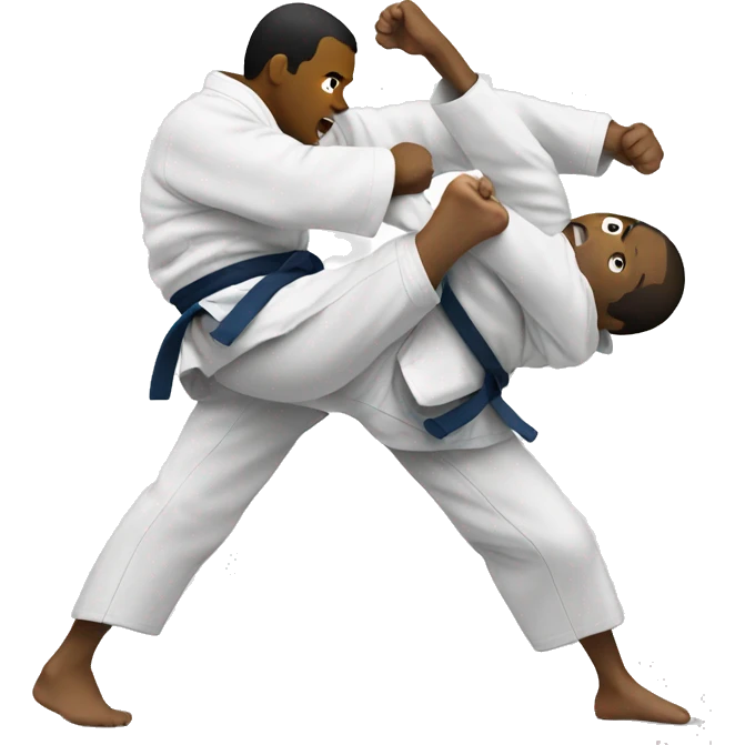 judo fight emoji