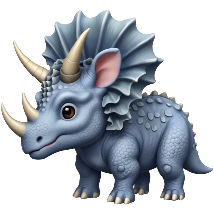 Triceratops emoji