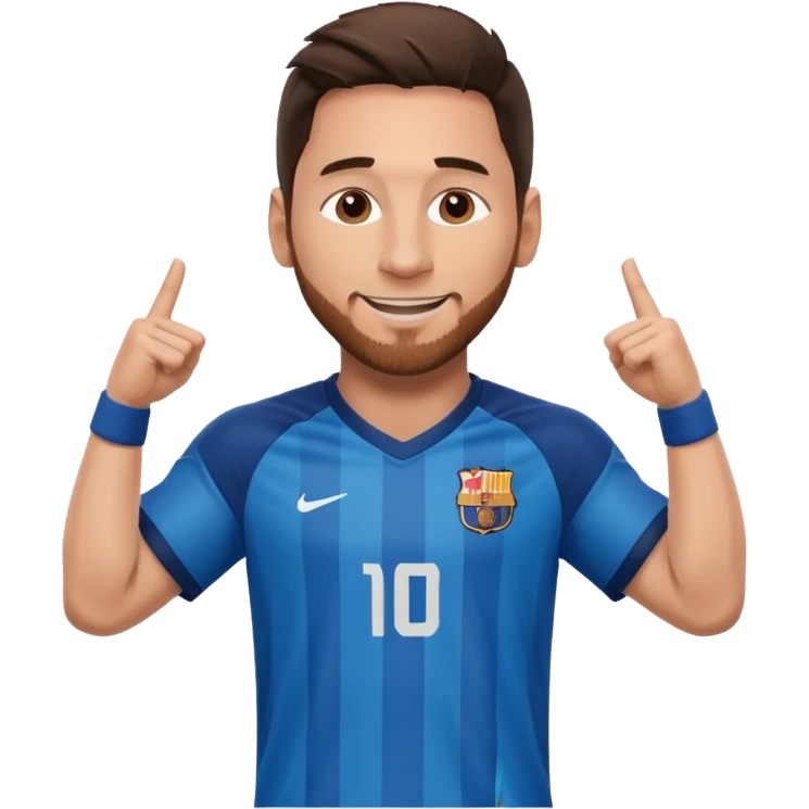 Messi forma emoji