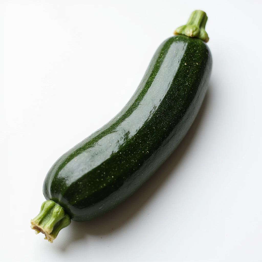 long black zucchini, realistic, detailed emoji