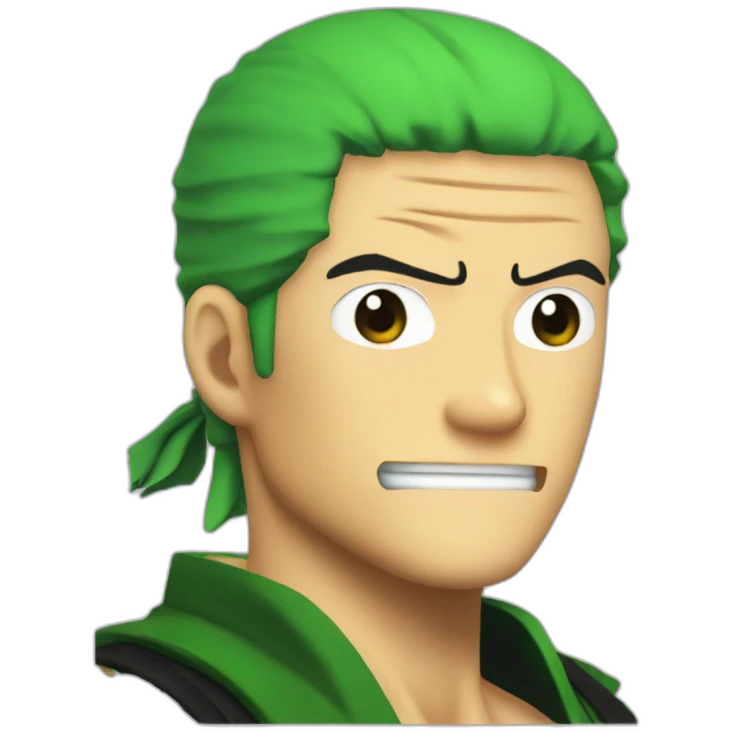 Zoro roronoa emoji