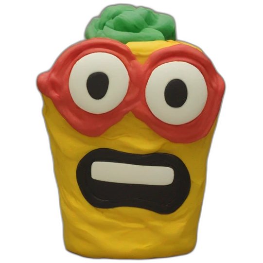Plasticine 35mm film Kodak emoji