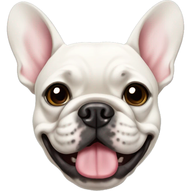 french bulldog  emoji