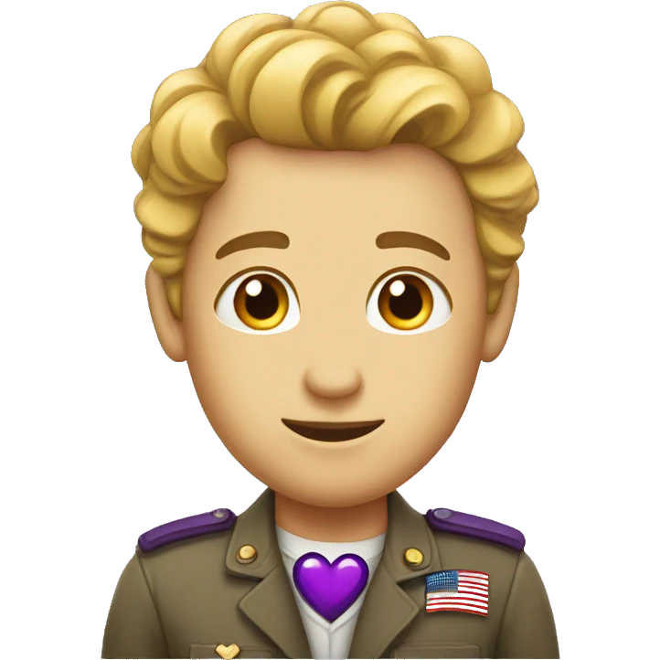 Purple Heart emoji