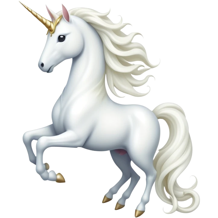 cinematic-beautiful-white-unicorn-emoji,-poised-and-regal,-with-a-slender,-ethereal-form-draped-in-a-pristine-white-color,-a-flowing-mane-and-tail,-and-a-white,-spiraled-horn-that-radiates-pure-light,-simplified-yet-sharp-and-majestic emoji