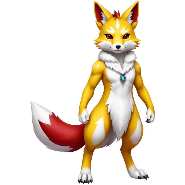 Renamon (Full body) emoji