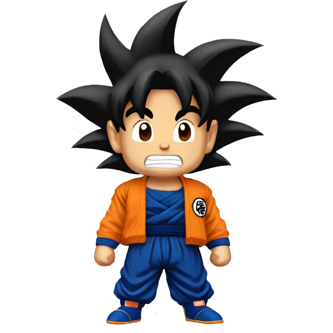 Goku from Dragon Ball Z emoji