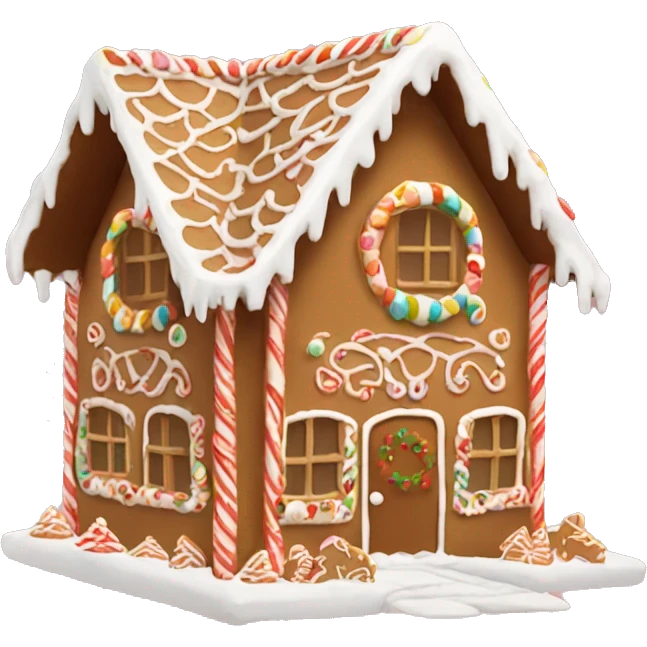 Gingerbread house aesthetic  emoji