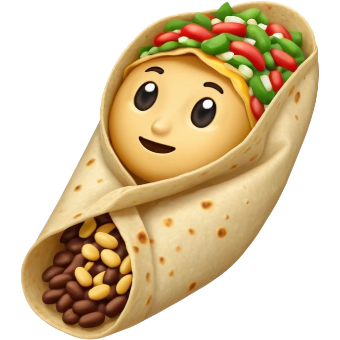 Bean burrito emoji