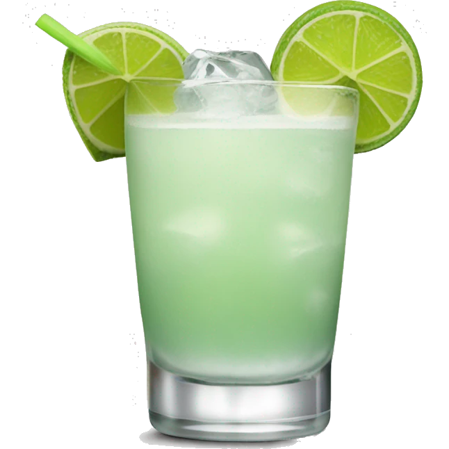 Daiquiri cocktail on the rocks emoji