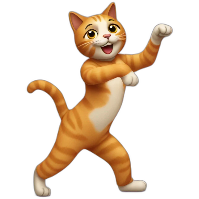cat dancing salsa emoji