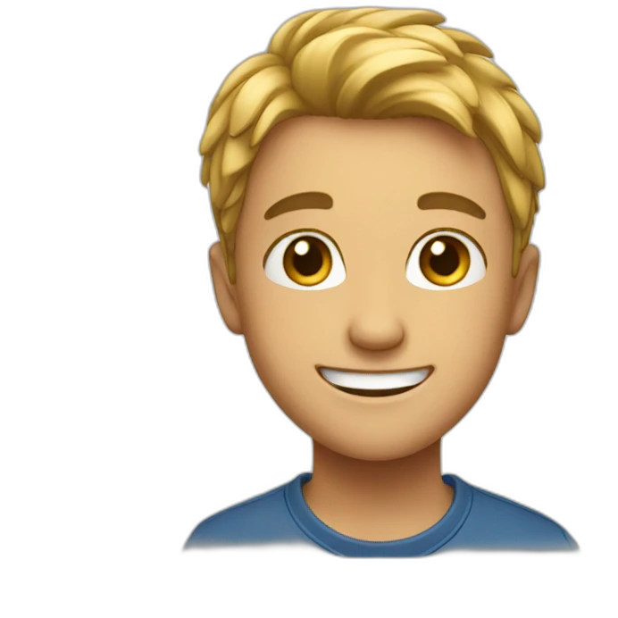 boy smiling emoji