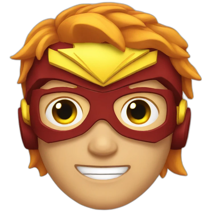 flash superhero emoji