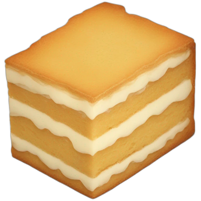 almond sablé cake emoji