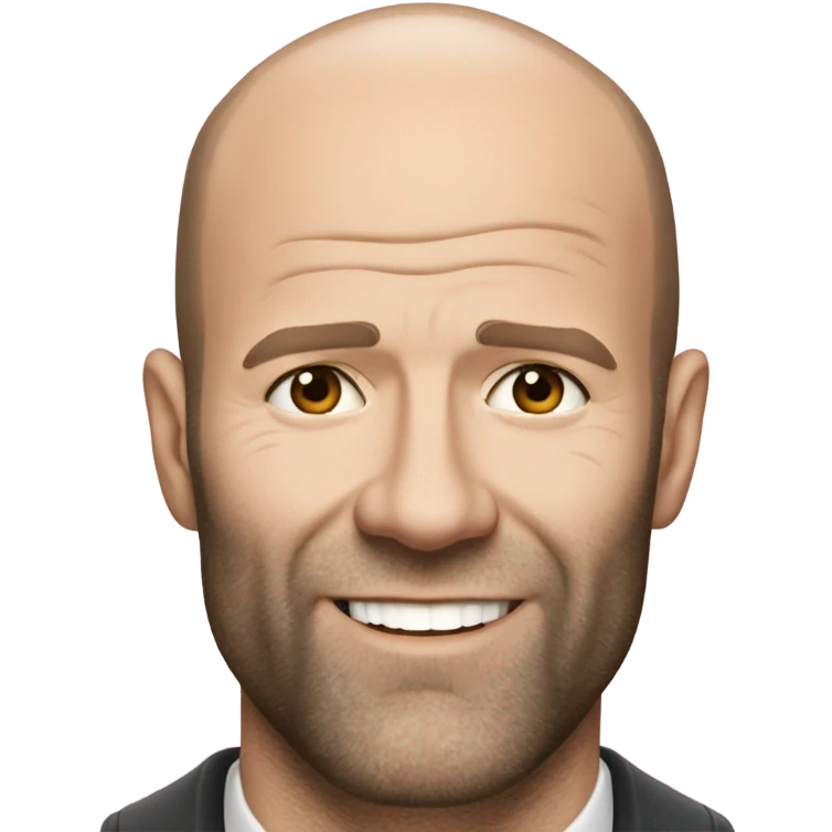 Jason statham shows love emoji