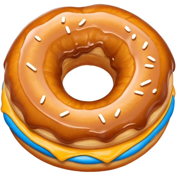 Greggs ‘yum yum’ twisted donut like. From the shop Greggs the dessert called ‘yum yum’ emoji