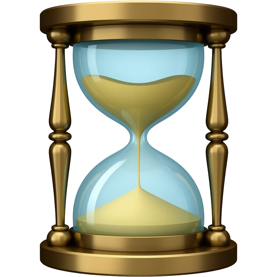 hour glas emoji