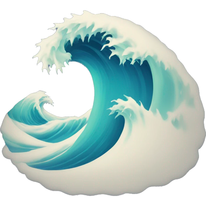 wave emoji