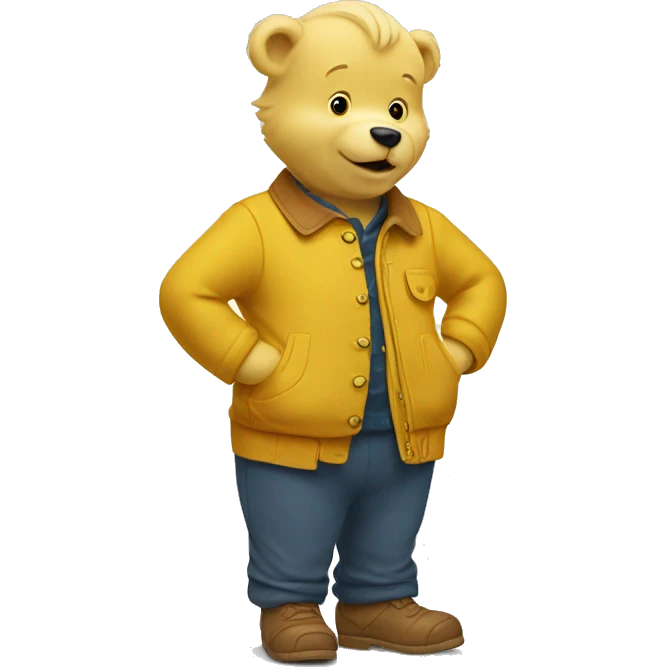 Rupert the bear emoji